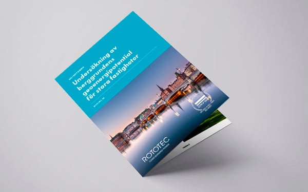 Undersökning av berggrundens geoenergipotential för stora fastigheter