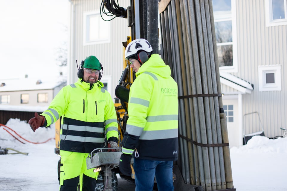 Rototec - Borrning av energibrunnar