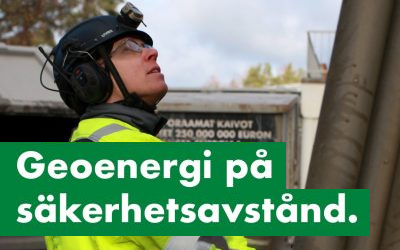 Geoenergiprojekt kan utföras med säkerhetsavstånd